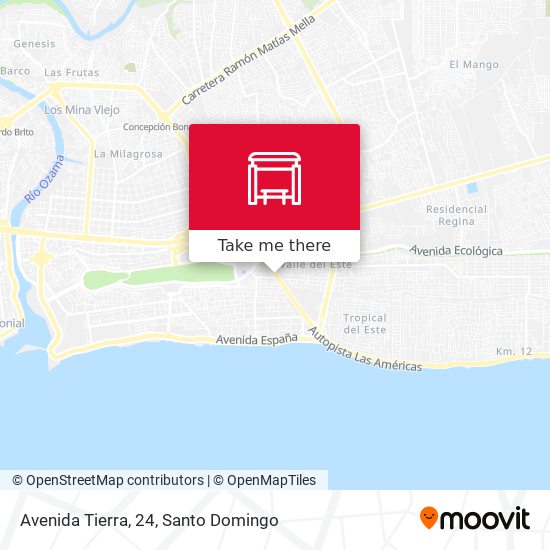 Avenida Tierra, 24 map