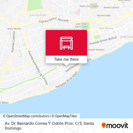Av. Dr. Bernardo Correa Y Cidrón Prox. C / 3 map