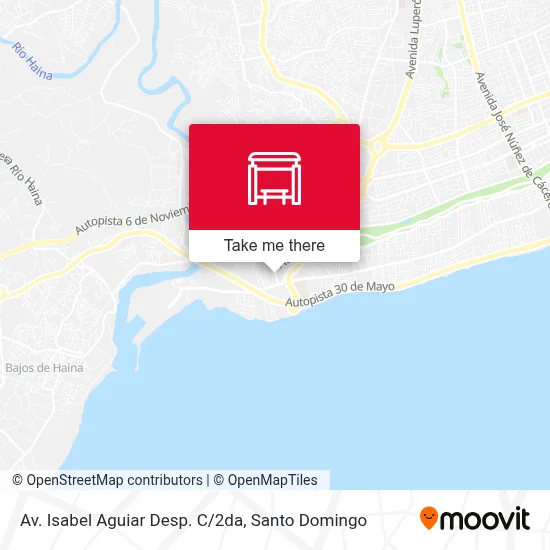 Av. Isabel Aguiar Desp. C/2da map