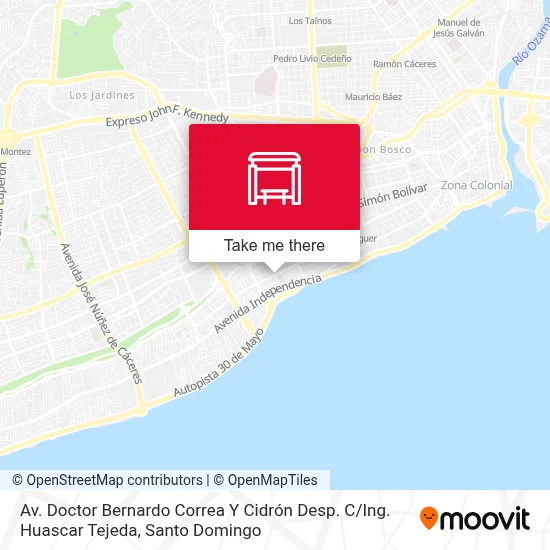 Av. Doctor Bernardo Correa Y Cidrón Desp. C / Ing. Huascar Tejeda map