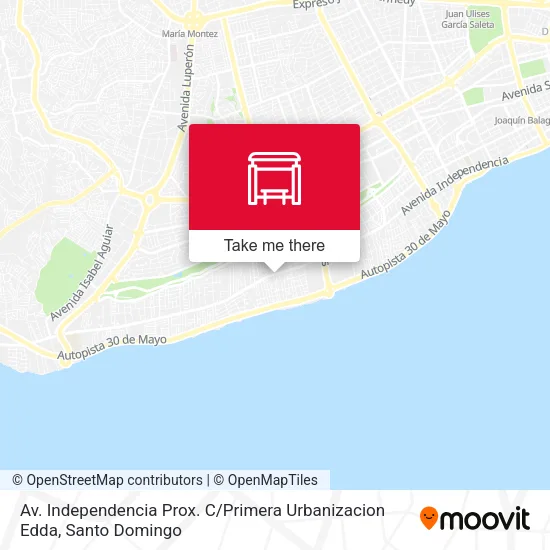 Mapa de Av. Independencia Prox. C / Primera Urbanizacion Edda
