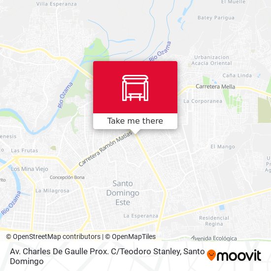 Av. Charles De Gaulle Prox. C / Teodoro Stanley map