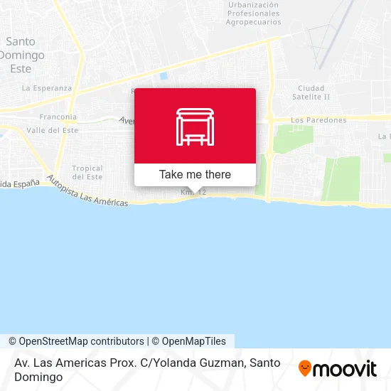 Mapa de Av. Las Americas Prox. C / Yolanda Guzman