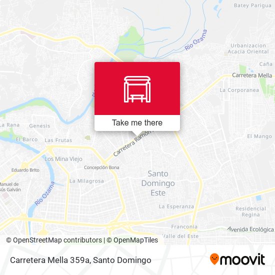 Carretera Mella 359a map