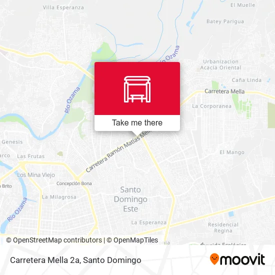 Carretera Mella 2a map