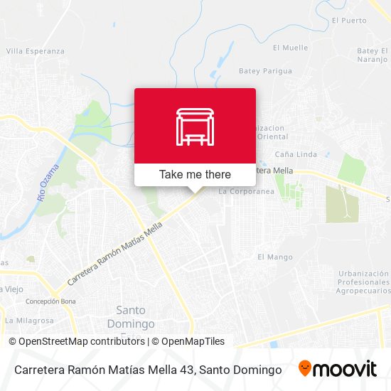 Carretera Ramón Matías Mella 43 map
