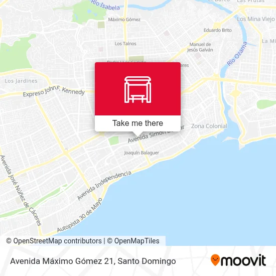 Avenida Máximo Gómez 21 map