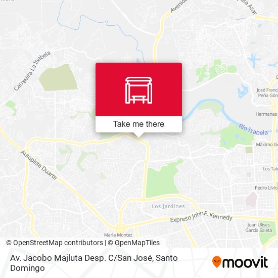 Av. Jacobo Majluta Desp. C / San José map