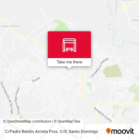 C / Padre Benito Arrieta Prox. C / 8 map
