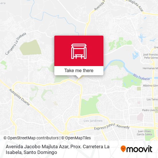 Avenida Jacobo Majluta Azar, Prox. Carretera La Isabela map