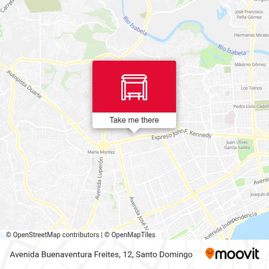 Mapa de Avenida Buenaventura Freites, 12