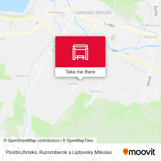 Ploštín,Ihrisko map