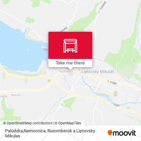 Palúdzka,Nemocnica map