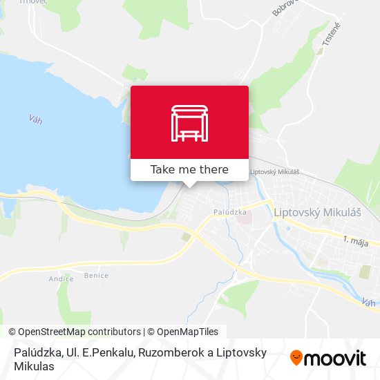 Palúdzka, Ul. E.Penkalu map