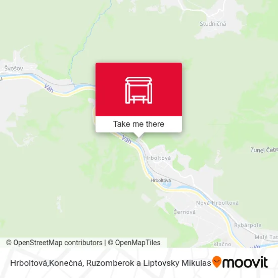 Hrboltová,Konečná map