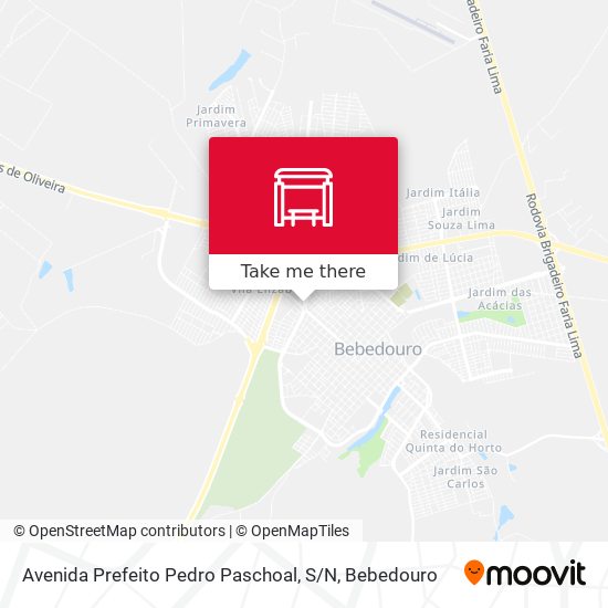 Avenida Prefeito Pedro Paschoal, S / N map
