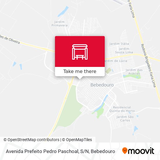 Avenida Prefeito Pedro Paschoal, S / N map