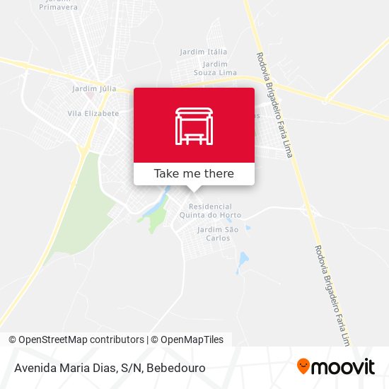 Avenida Maria Dias, S/N map