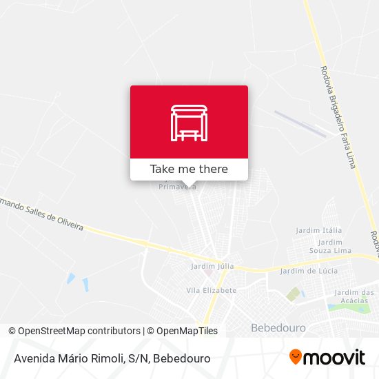 Avenida Mário Rimoli, S/N map