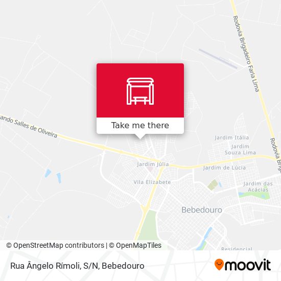 Rua Ângelo Rímoli, S/N map