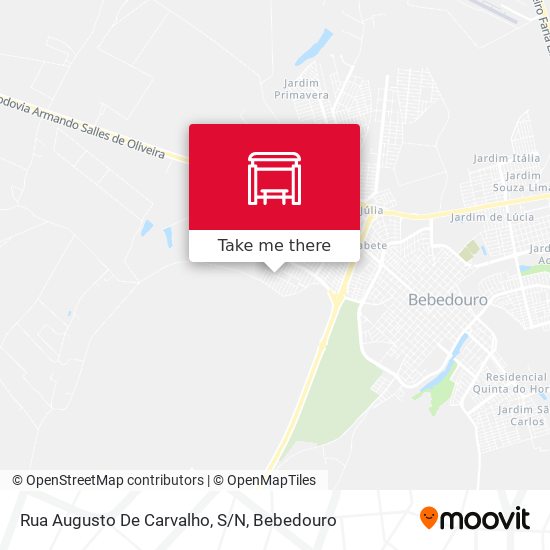 Rua Augusto De Carvalho, S/N map