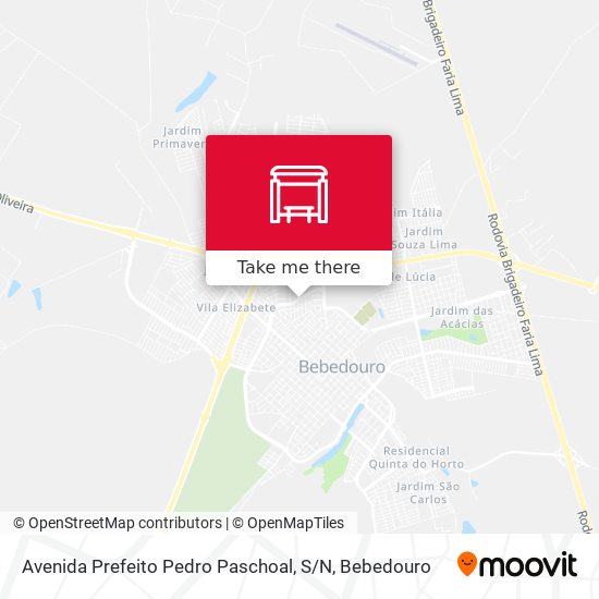 Avenida Prefeito Pedro Paschoal, S / N map