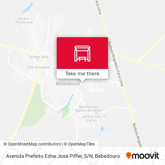 Avenida Prefeito Edne José Piffer, S / N map