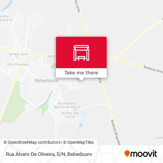 Rua Álvaro De Oliveira, S/N map