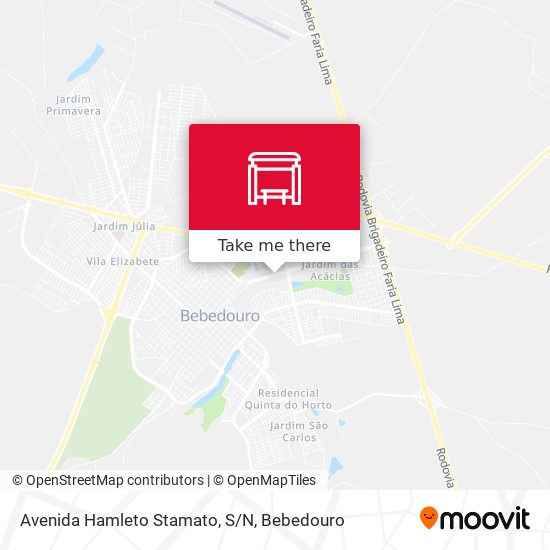 Avenida Hamleto Stamato, S/N map