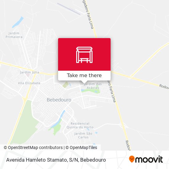 Avenida Hamleto Stamato, S/N map