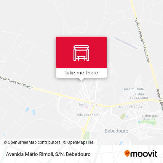 Avenida Mário Rimoli, S/N map