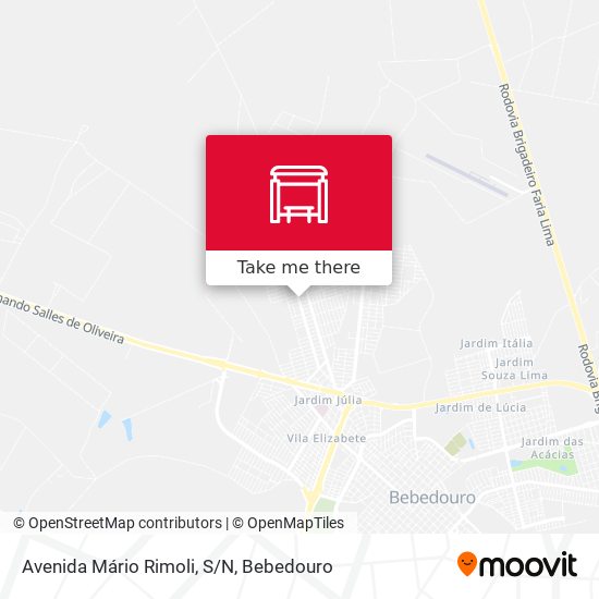 Avenida Mário Rimoli, S/N map