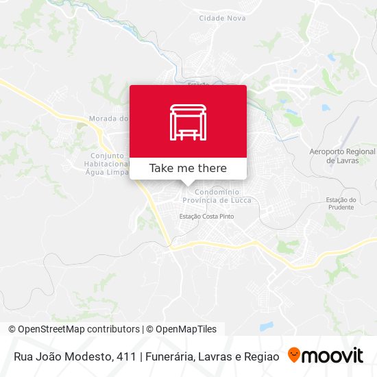 Rua João Modesto, 411 | Funerária map