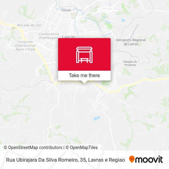 Rua Ubirajara Da Silva Romeiro, 35 map