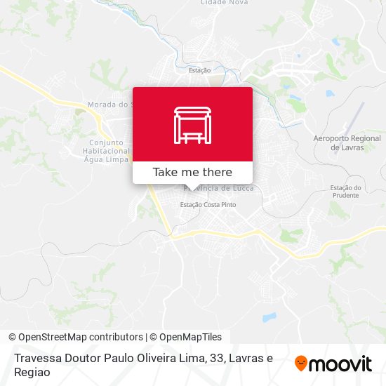 Travessa Doutor Paulo Oliveira Lima, 33 map
