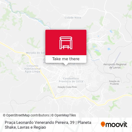 Praça Leonardo Venerando Pereira, 39 | Planeta Shake map