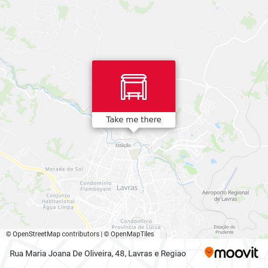 Rua Maria Joana De Oliveira, 48 map