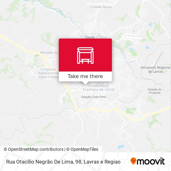 Rua Otacílio Negrão De Lima, 98 map