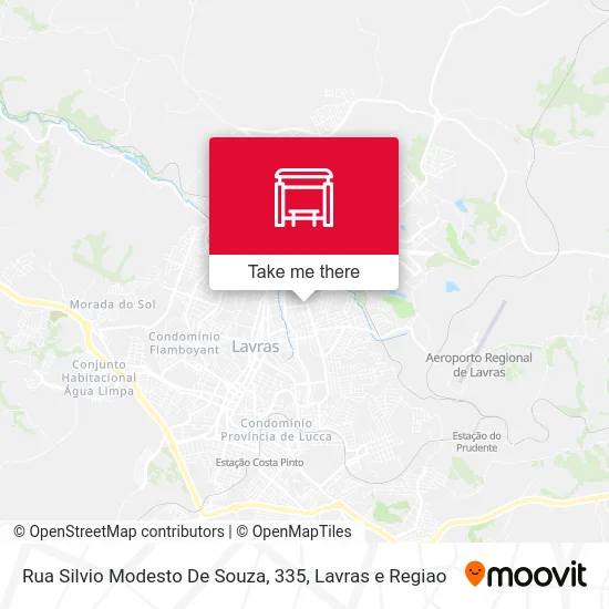 Rua Silvio Modesto De Souza, 335 map