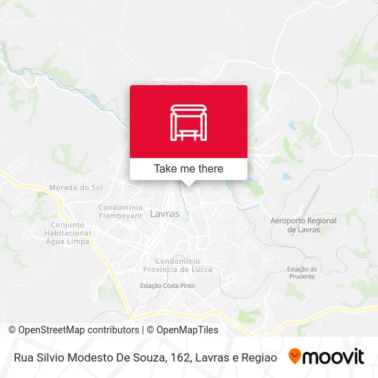 Rua Silvio Modesto De Souza, 162 map