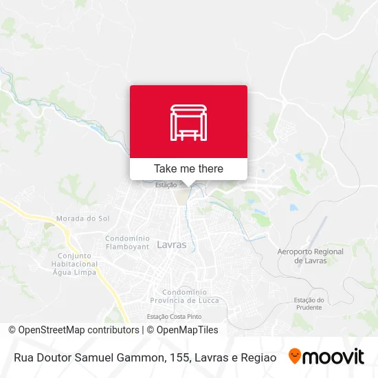 Rua Doutor Samuel Gammon, 155 map