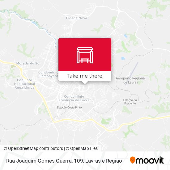 Rua Joaquim Gomes Guerra, 109 map