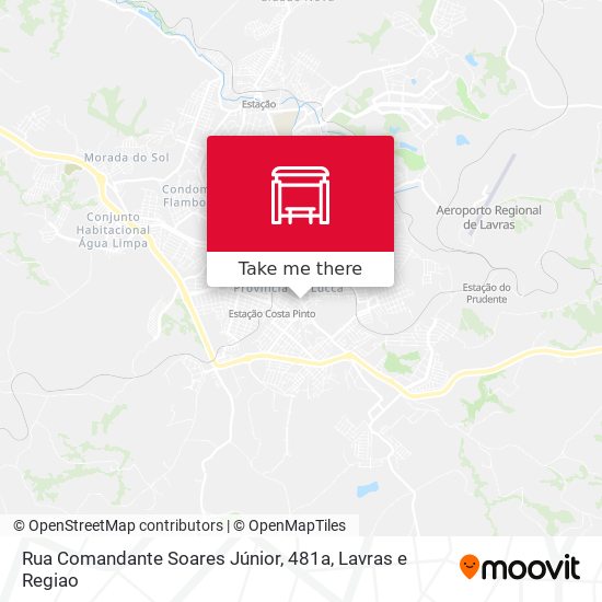 Rua Comandante Soares Júnior, 481a map