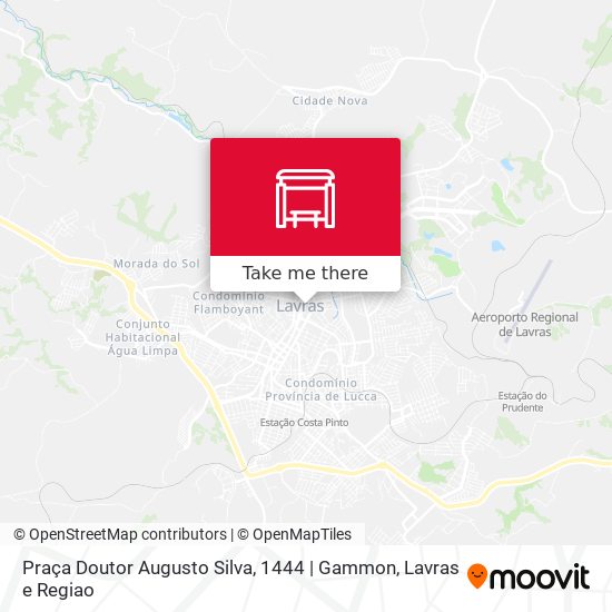 Praça Doutor Augusto Silva, 1444 | Gammon map