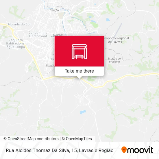 Rua Alcides Thomaz Da Silva, 15 map