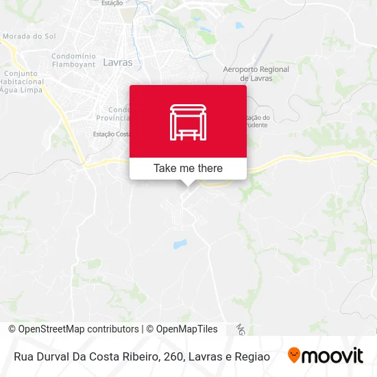Rua Durval Da Costa Ribeiro, 260 map