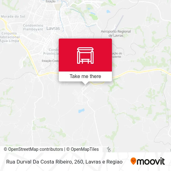 Rua Durval Da Costa Ribeiro, 260 map