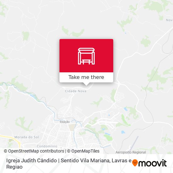 Igreja Judith Cândido | Sentido Vila Mariana map
