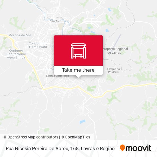 Rua Nicesia Pereira De Abreu, 168 map