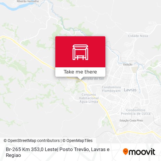 Br-265 Km 353,0 Leste| Posto Trevão map
